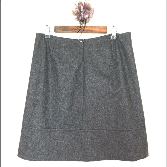 J.Crew wool grey skirt - Picture 5 of 8